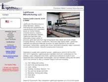 Tablet Screenshot of lighthousemfg.com